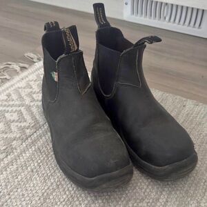 Blundstone Steel toe Black Ankle Boots